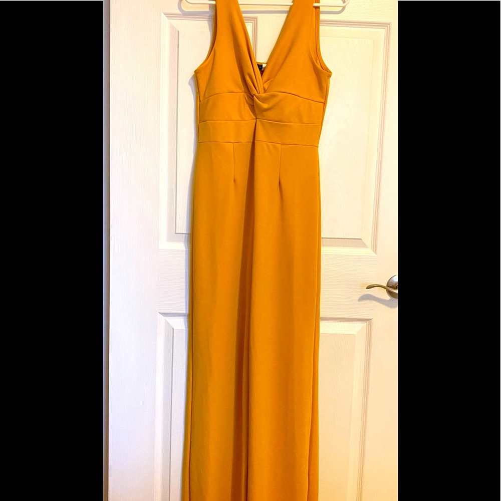 Never worn tie front jumpsuit
